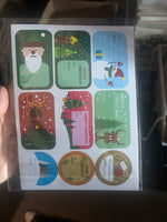 Christmas stickers
