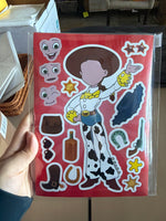 Cute Cartoon Stickers/8pc