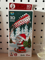 Christmas 3D Cardboard Model