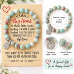 Natural Stone Bracelet With Wooden Tray