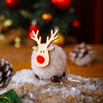 Christmas Felt Deer Ornaments