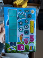Cute Cartoon Stickers/8pc