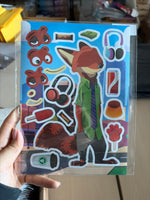 Cute Cartoon Stickers/8pc