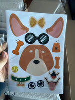 Cute Cartoon Stickers/8pc