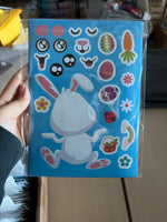 Cute Cartoon Stickers/8pc