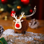 Christmas Felt Deer Ornaments