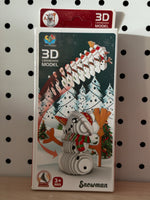 Christmas 3D Cardboard Model