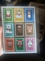 Christmas stickers