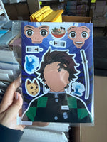 Cute Cartoon Stickers/8pc