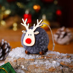 Christmas Felt Deer Ornaments