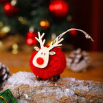 Christmas Felt Deer Ornaments