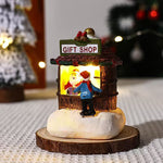 Christmas LED Village Scene Battery Operated