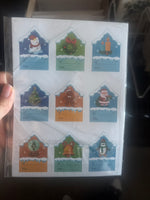 Christmas stickers