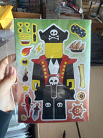 Cute Cartoon Stickers/8pc