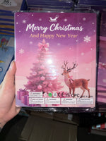 Christmas jewelry counting-down calendar gift box