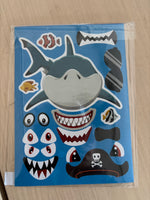 Cute Cartoon Stickers/8pc