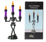 Halloween Skeleton Candle Holder – LED Skull Decor