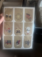 Christmas stickers