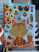 Cute Cartoon Stickers/8pc