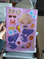 Cute Cartoon Stickers/8pc
