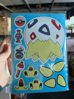 Cute Cartoon Stickers/8pc