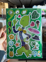 Cute Cartoon Stickers/8pc