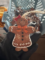 Christmas Gingerbread man Hanging Ornaments