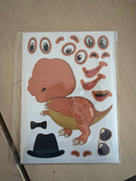 Cute Cartoon Stickers/8pc