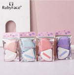 Ruby Fan Powder Puffs