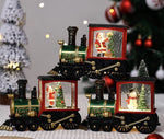 Christmas Light Up Train Decoration