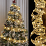 Christmas ribbon Light