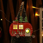 Christmas Wooden Ornaments LED