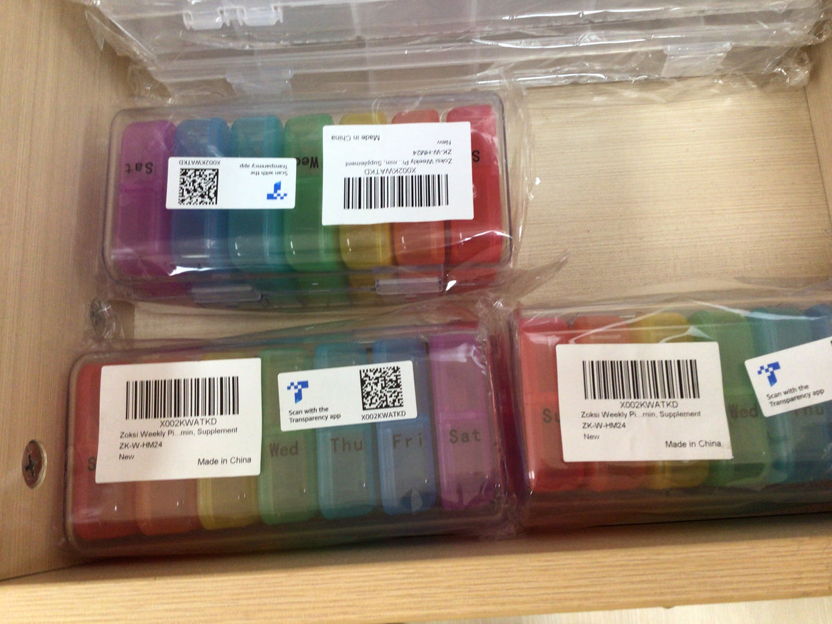 Zoksi Weekly Pill organizer