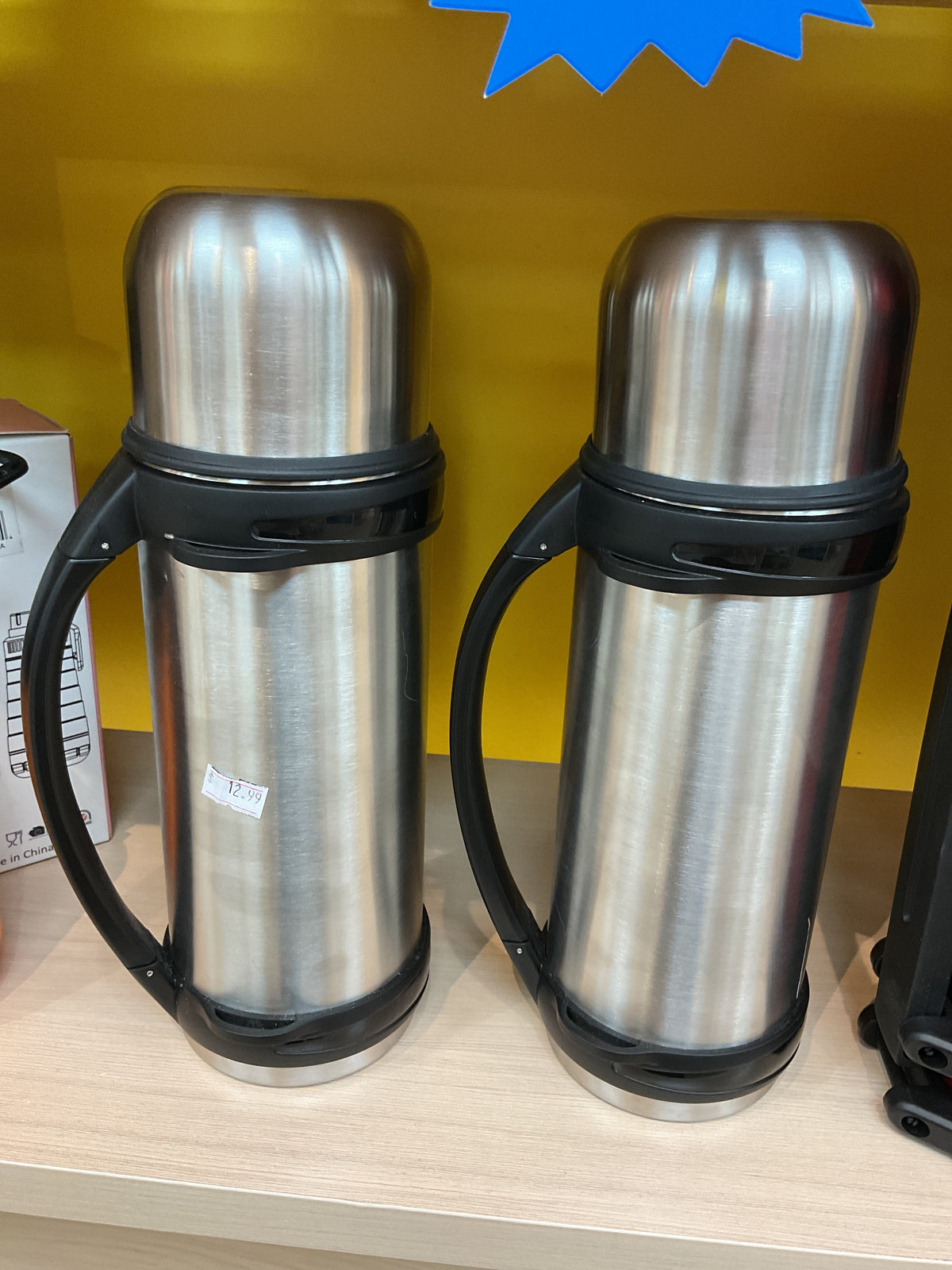 Stainless Steel Large Vacuum Bottle Sliver