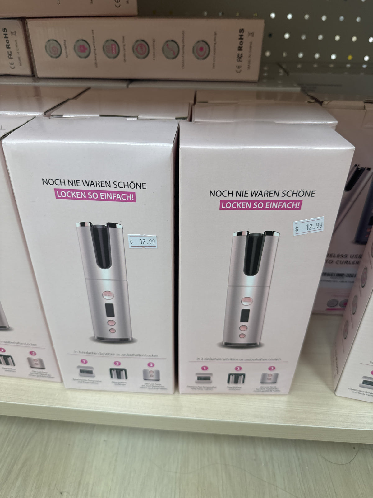Wireless USB Auto Hair Curler