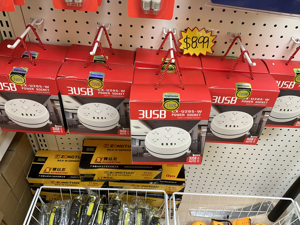 3USB Power Socket