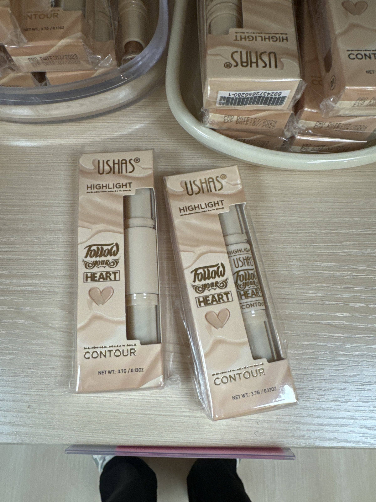 USHAS Highlight and Contour